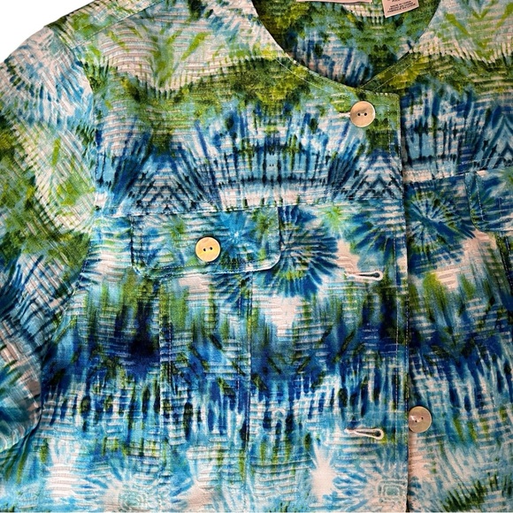 Plus Size Alfred Dunner Button Up Light Jacket - Picture 5 of 8